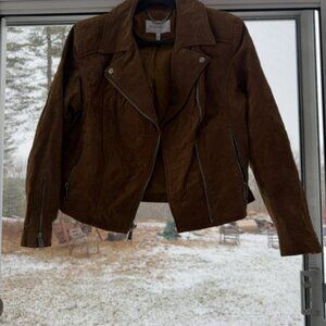 BCBGeneration tan suede jacket